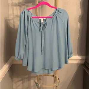 Light Teal blouse